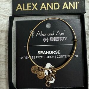 Alex and ani seahorse bracelet